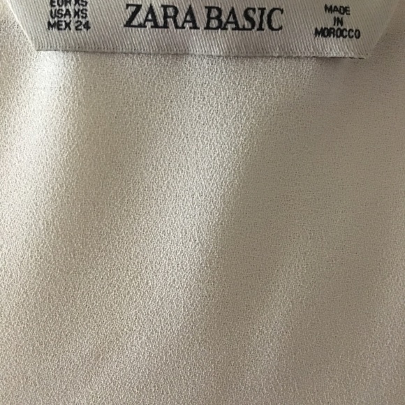 Zara Flowing Shirt with Contrasting Trims - Picture 7 of 8